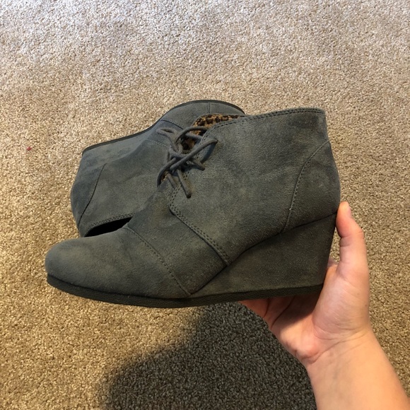 Gray Booties - Picture 3 of 3